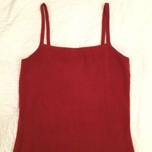 Knit tank top